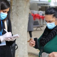Ação de sensibilização e vacina contra a gripe